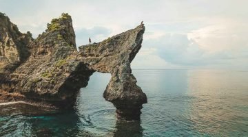 Foto Obyek Wisata Atuh Beach Nusa penida island Bali in Indonesia_Nusa Penida Timur
